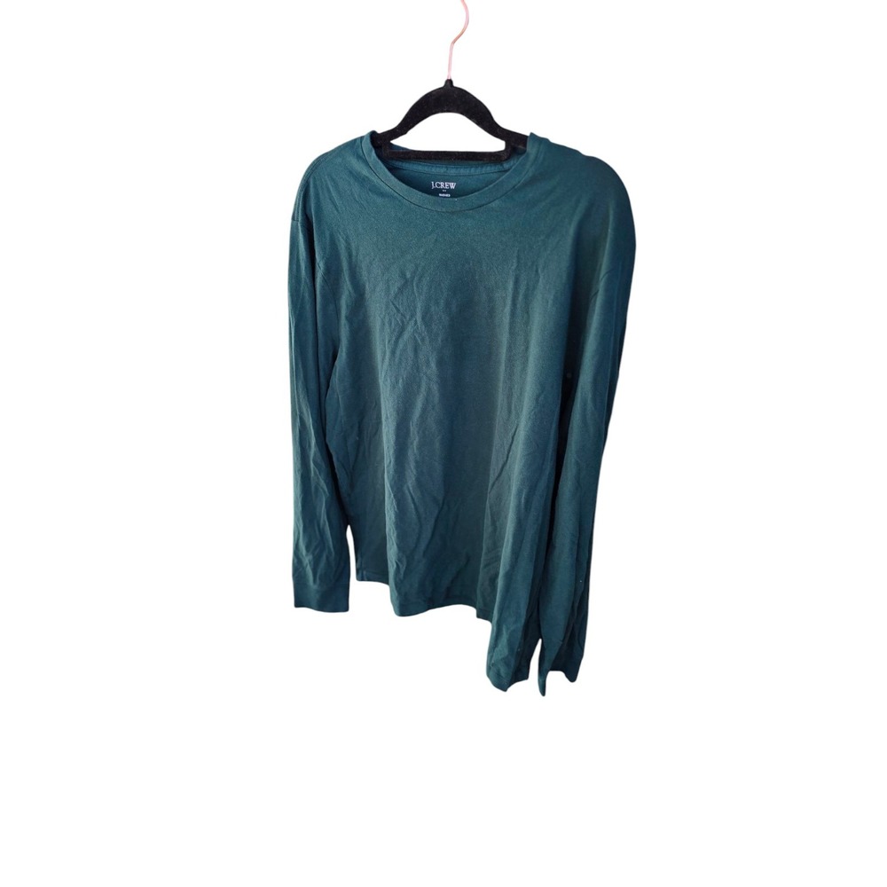J. Crew Washed‎ Tee in Forest Green Size L  100% Cotton. Re-imagined By J Crew